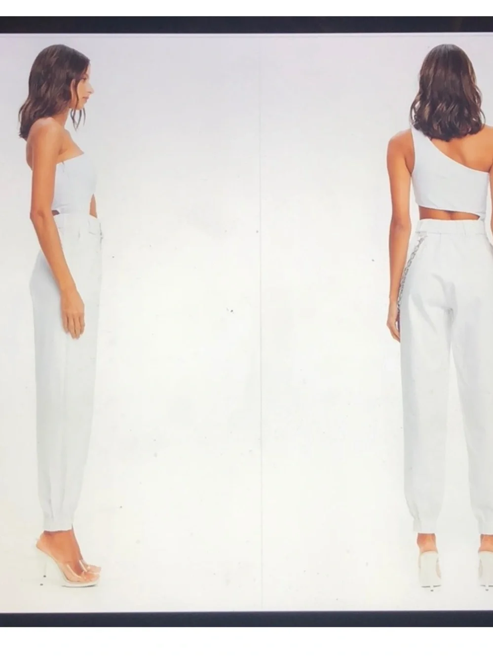 I.AM.GIA White Cobain Pant Small